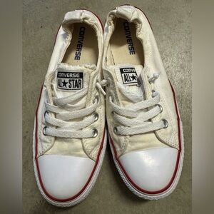CONVERSE Chuck Taylor All Star Shoreline Low Top Sneakers size 8 offwhite